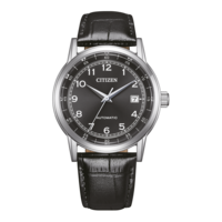 NJ0210-05E Herren Leder schwarz ⌀ 40mm