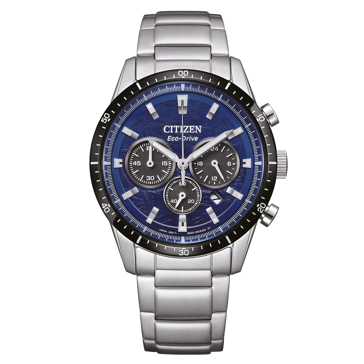 CA4624-56L Herren Edelstahl blau ø 39mm