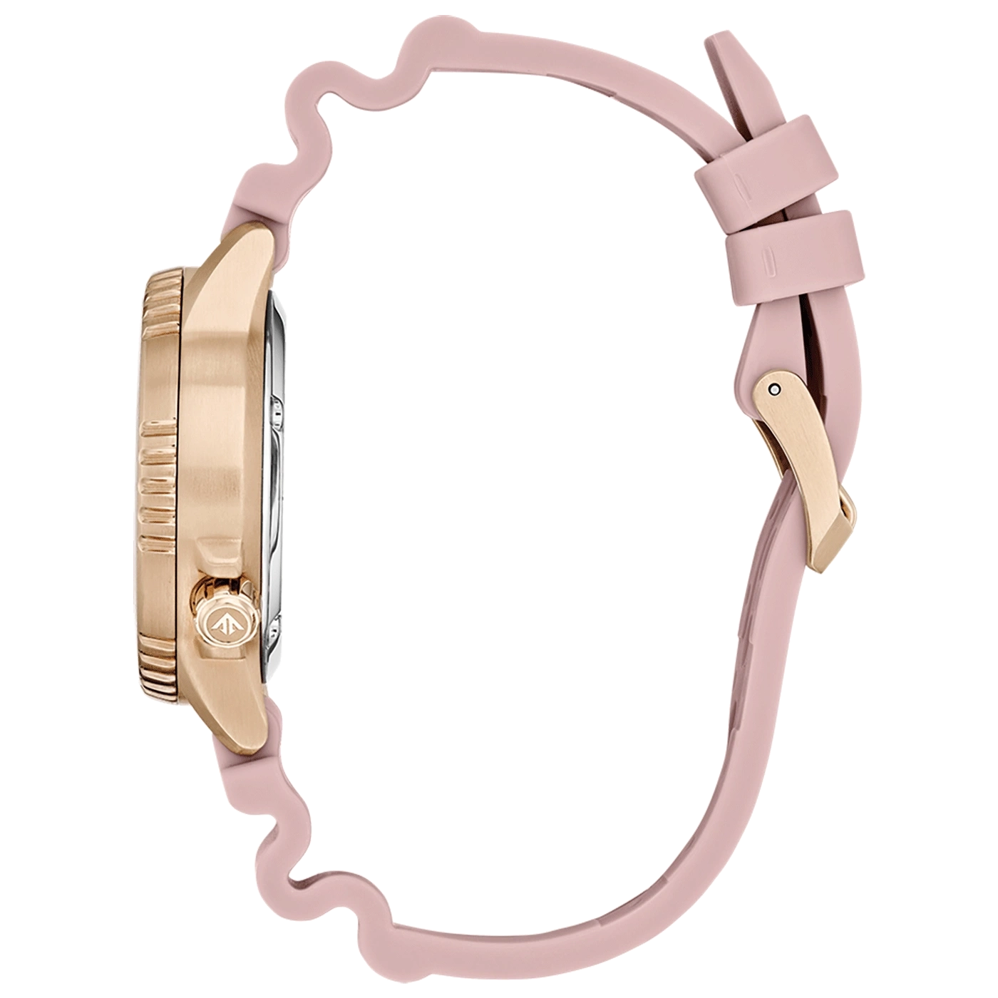 EO2023-00A Damen Gummiband (Urethan) | silberfarben | ø 36.5mm