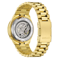 NJ0232-53X Herren Edelstahl khaki ⌀ 40mm