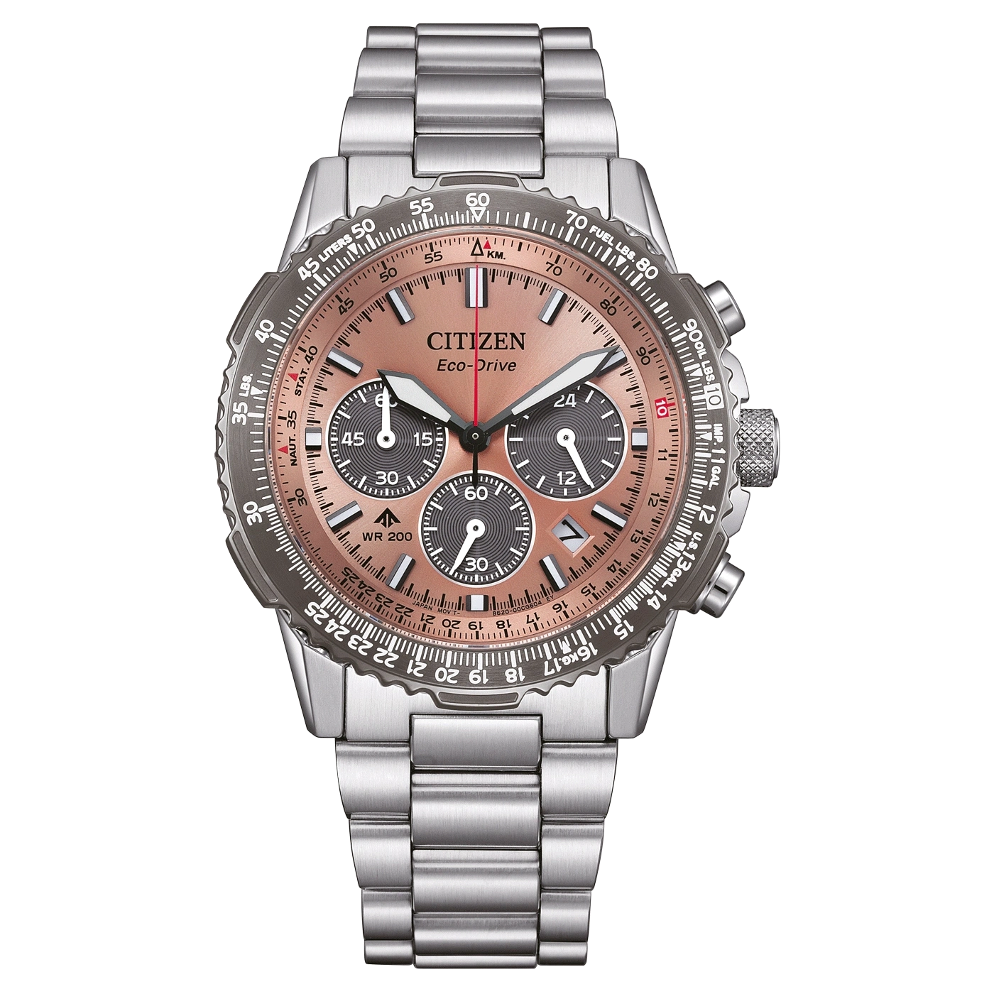 CA4664-60X Herren Edelstahl | braun | ø 40mm