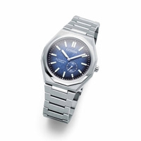 Citizen-Uhr mit blauem Zifferblatt und Titanarmband, Automatik