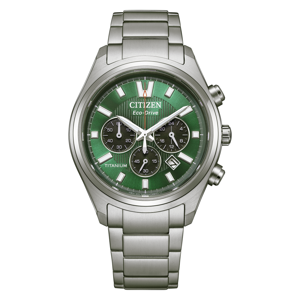 CA4750-51X Herren Super Titanium ™ Eco-Drive grün ø 40mm