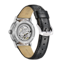 NJ0210-05E Herren Leder schwarz ⌀ 40mm