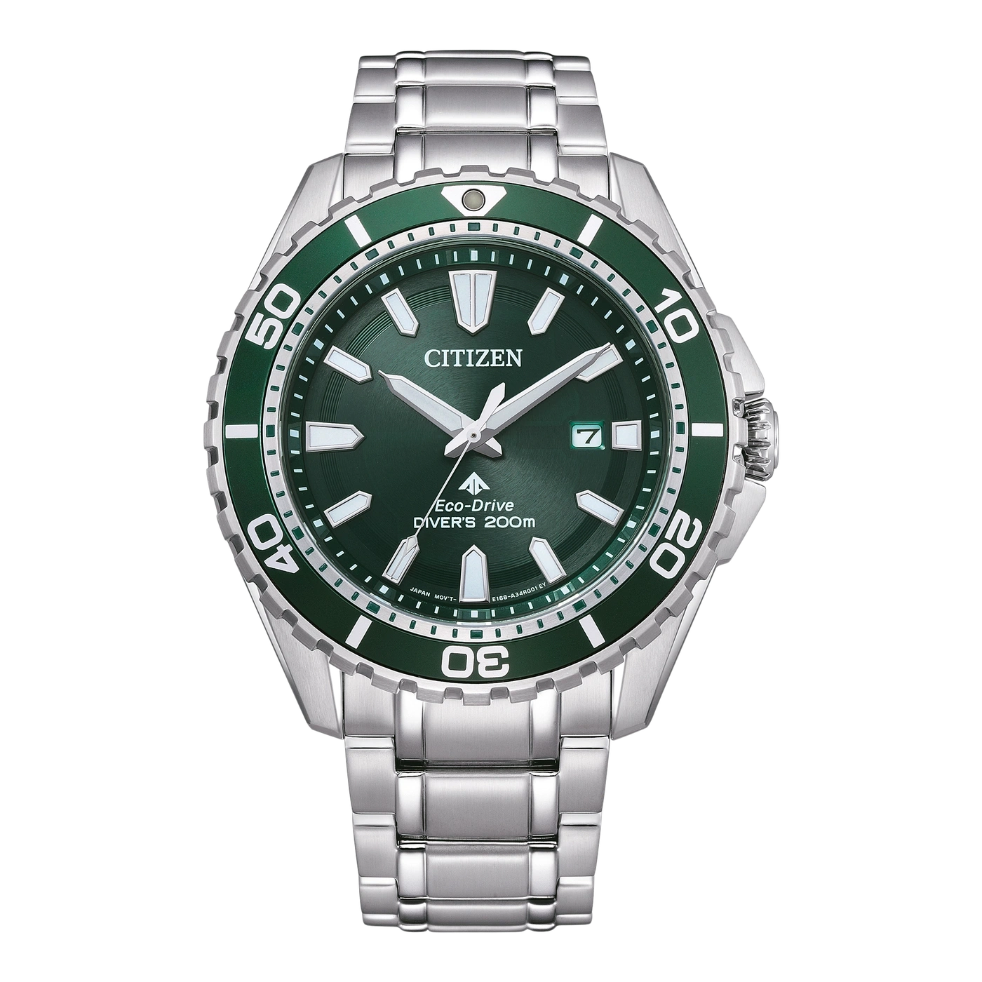 BN0199-53X Herren Edelstahl | grün | ø 44.5mm