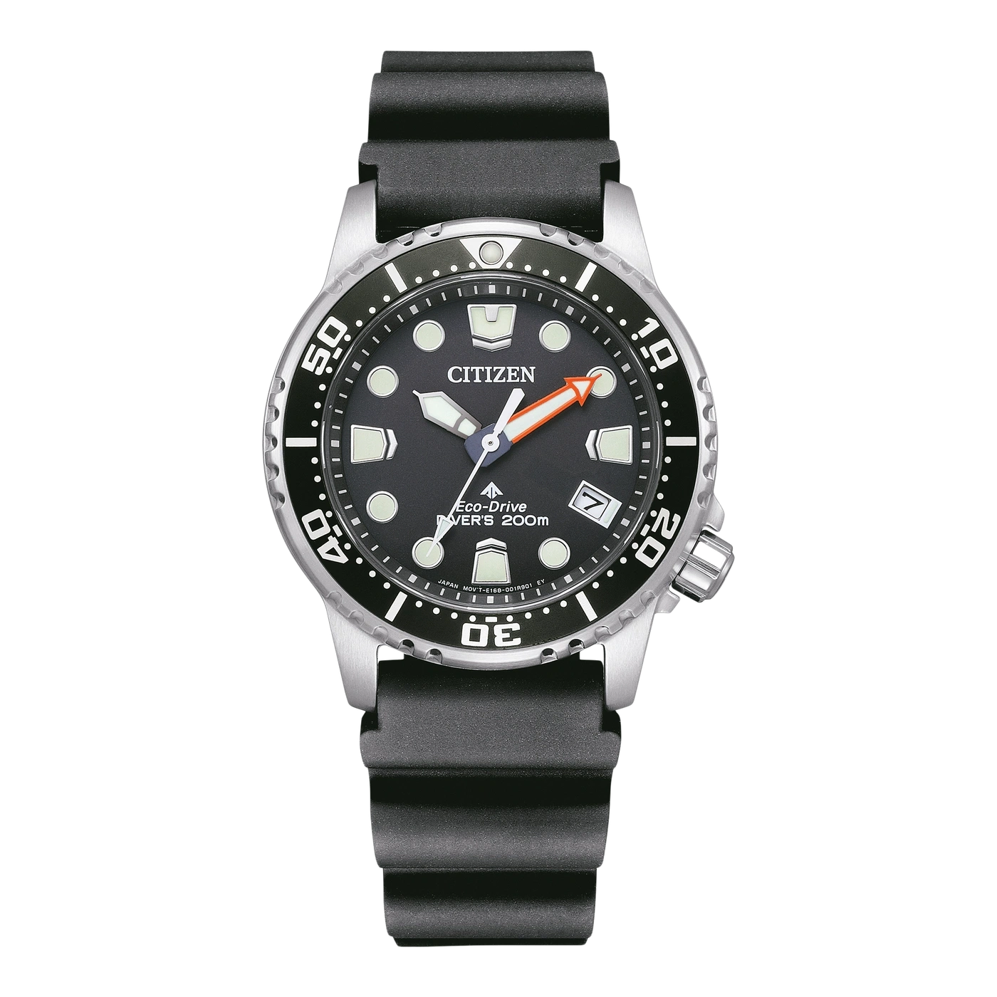 EO2020-08E Damen Gummiband (Urethan) | schwarz | ø 36.5mm