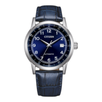NJ0210-13L Herren Leder blau ⌀ 40mm