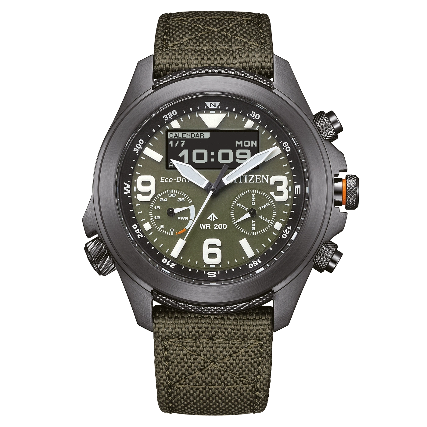 JV1005-02W Herren Nylon | grün | ø 43.5mm