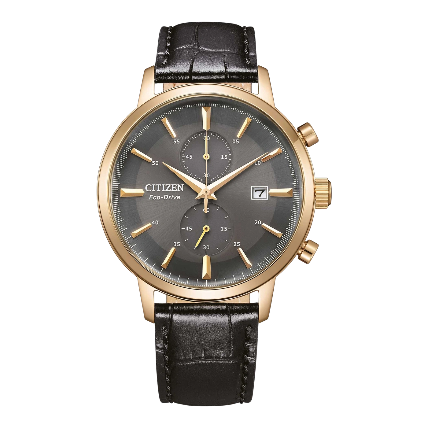 CA7067-11H Herren Leder grau ø 42mm