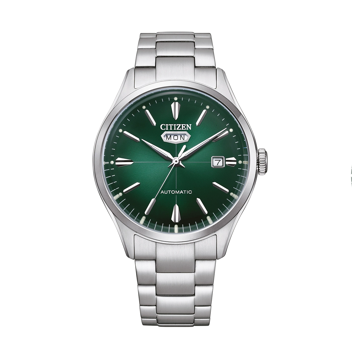NH8391-51XC Herren Edelstahl grün ø 40.2mm